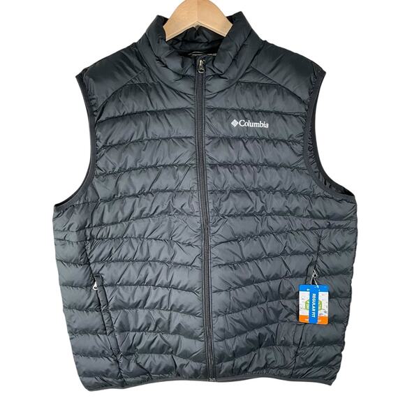 Columbia Men’s Omni-Shield Black Vest Size XL | Regular Fit 100% Polyester NWT - Picture 10 of 10